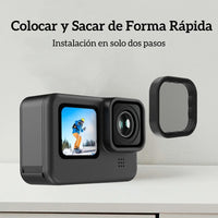 Pack 4 Filtros para GoPro Hero 9/10/11/12 - CLP/ND64/32/16