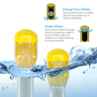 Mascara Snorkel  de Buceo con Base para Cámaras Antiempañante Talla L/XL / Shoot