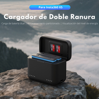 Cargador Doble Rápido para Insta360 X5 - Telesin