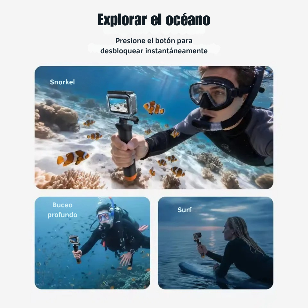 Carcasa para DJI Osmo Action 6 Sumergible 60M - Telesin