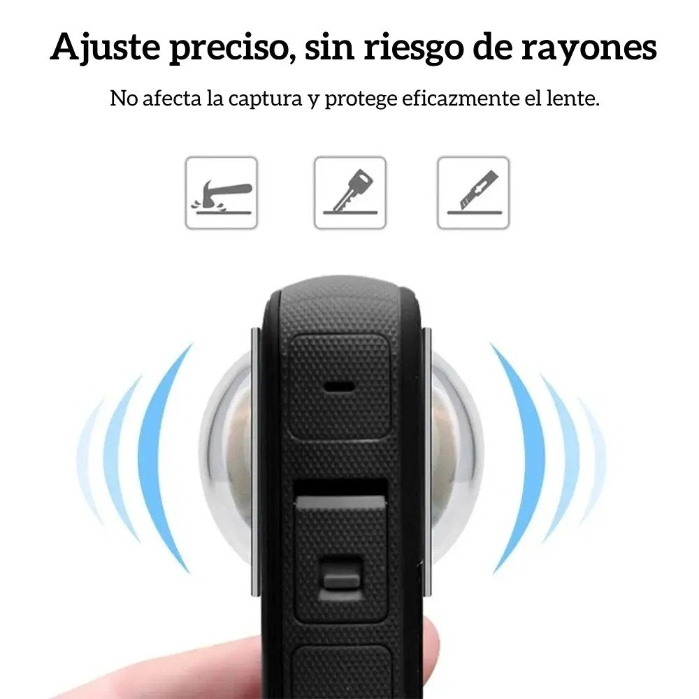 Protector Cubiertas de Lentes para Cámara Insta360 X4