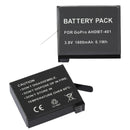 Batería Recargable para GoPro Hero 4 Black / Silver 1600 mAh