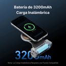 Grip Magnético Carga Inalambrica 3200mAh para iPhone Android