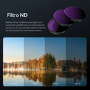 Kit de Filtros para DJI Osmo Nano CPL + ND8 ND16 ND32