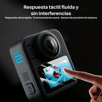 Lámina Protector Pantalla Vidrio 9H para Gopro Max 2