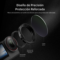 Kit de Filtros CPL + ND8 ND16 ND32 para DJI Osmo Action 6