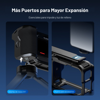 Kit Grip + Jaula Aluminio para Insta360 Ace Pro / Pro 2