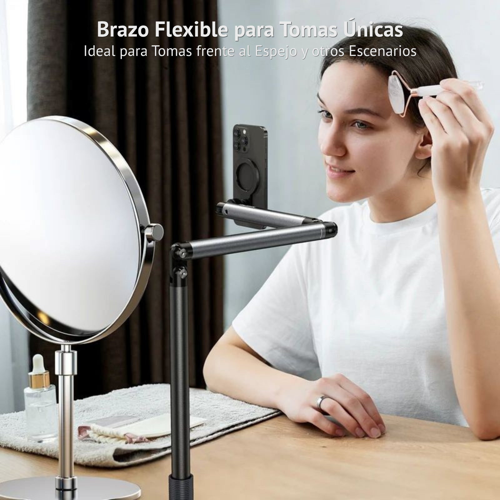 Soporte Piso Magnético Pro para Celular Streaming Contenido