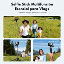 Bastón Selfie Trípode 120cm con Control para Cámara Teléfono