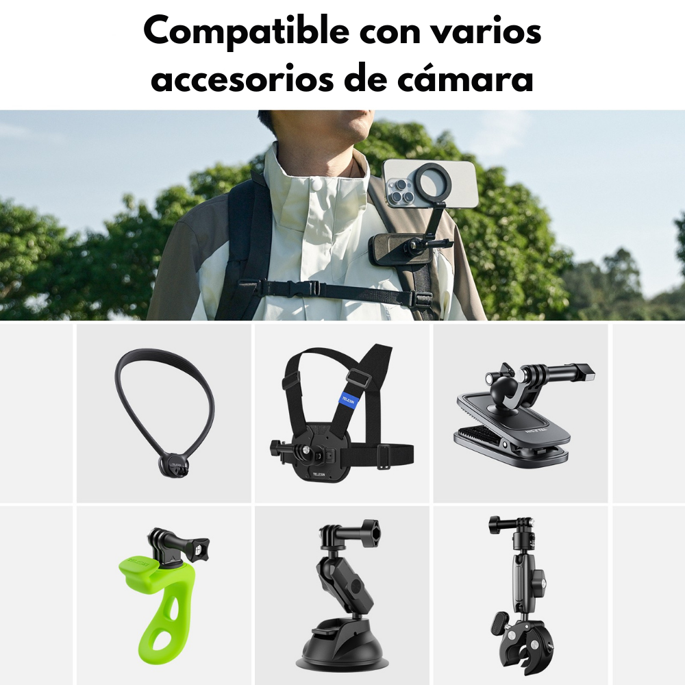 Brazo Magsafe Aluminio Celular para Accesorios de Cámara