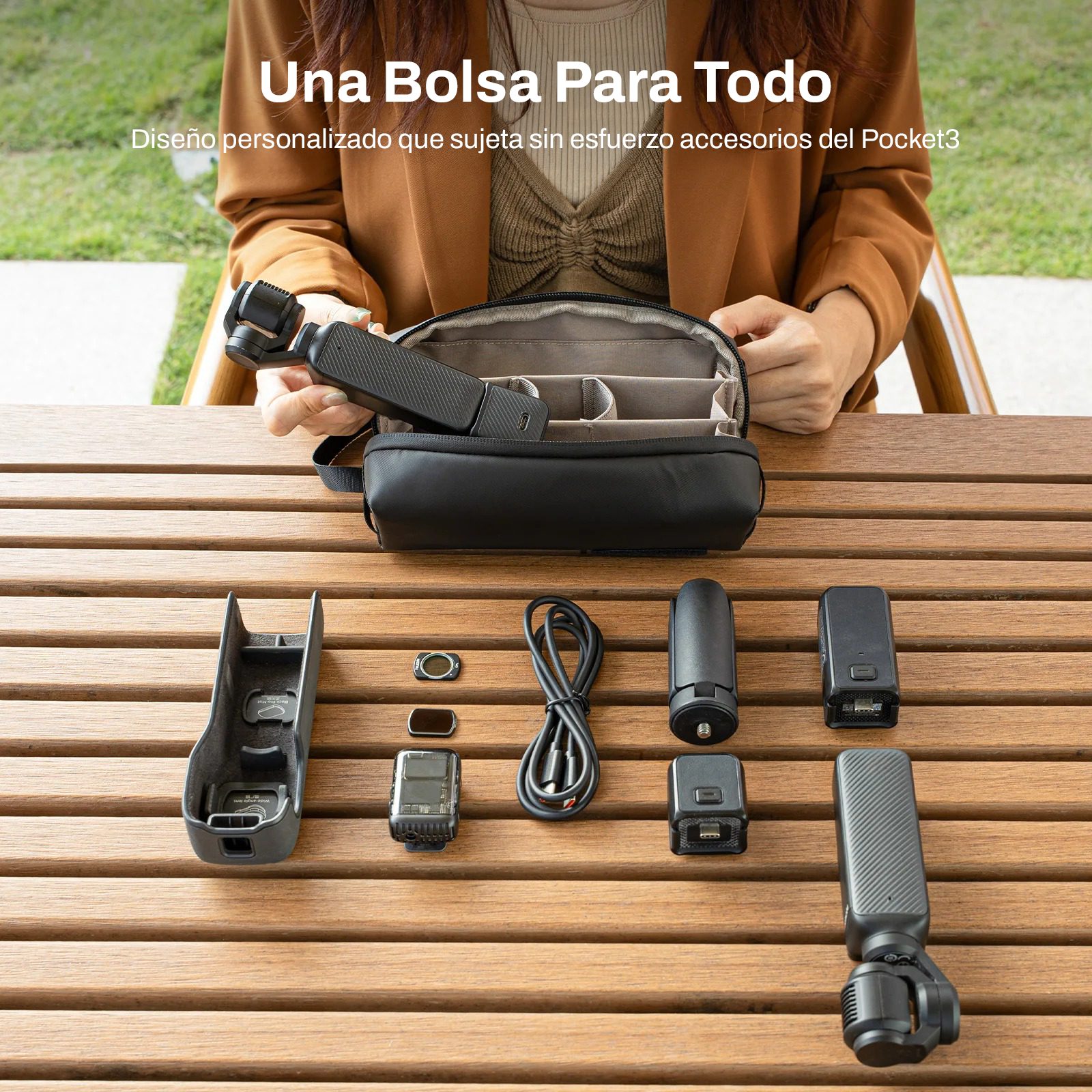 Bolso Táctico Impermeable para DJI Osmo Pocket 3 /Accesorios