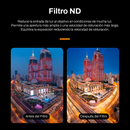 Kit de Filtros Magnéticos para DJI Osmo Pocket 3 - Telesin