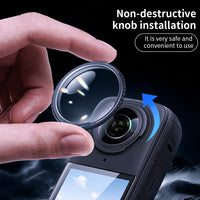 Protector Cubiertas de Lentes para Cámara Insta360 X5