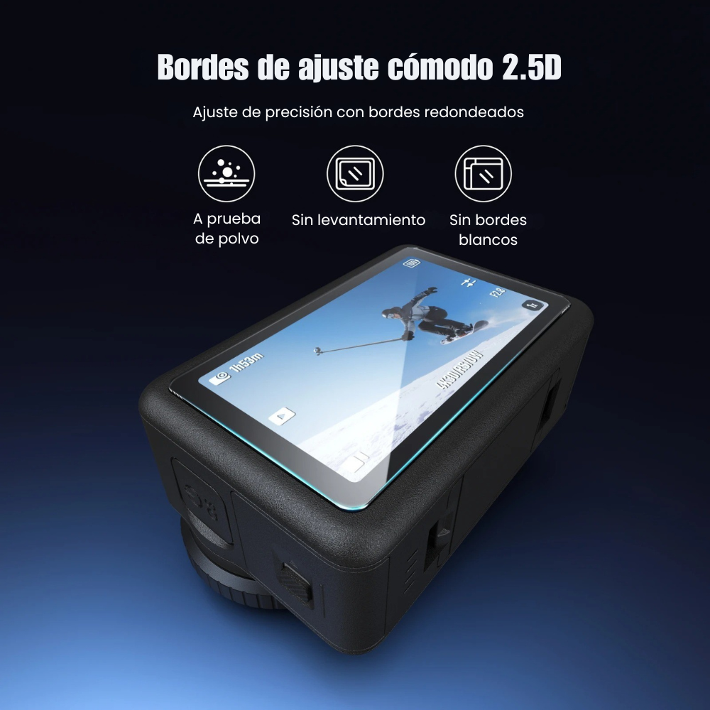 Láminas de Vidrio Templado para DJI Osmo Action 6 - Telesin