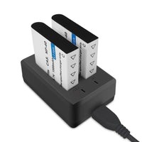 Cargador Doble para Batería NP-40 para Cámara Digital