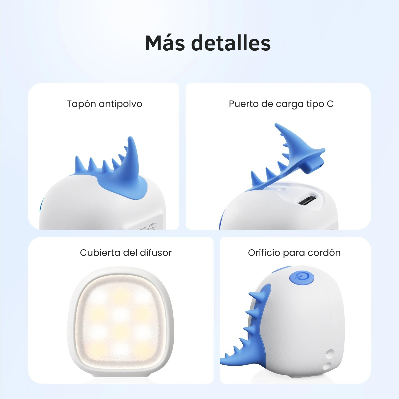 Mini Luz Monstruo LED para Cámara DJI Osmo Pocket 3 y 4