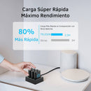 Cargador Triple con 2 Baterias para GoPro 13 Black Telesin
