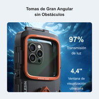 Carcasa Sumergible Celular con Control Remoto IP68 - Telesin