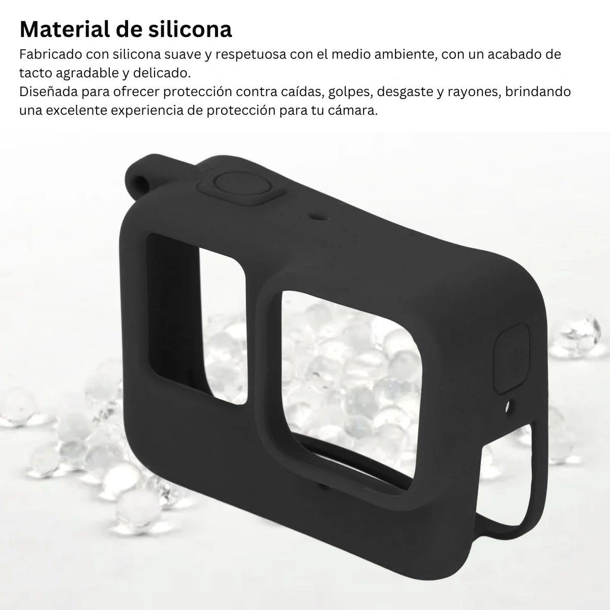 Funda de Silicona + Tapa para Insta 360 Ace Pro - Telesin