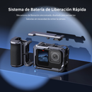 Grip + Jaula Aluminio Empuñadura para GoPro 9/10/11/12/13