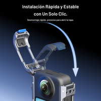 Jaula Aluminio para DJI Osmo 360 Protección Soporte Estable