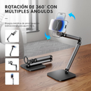 Soporte Mesa Magnético Pro para Celular Streaming Contenido