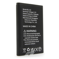 Batería BL-5C 1150mAh 3.7V para Cámara Digital Compatible