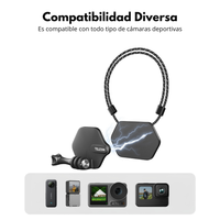 Soporte Mano libre de Cuello Magnético para Cámara Deportiva