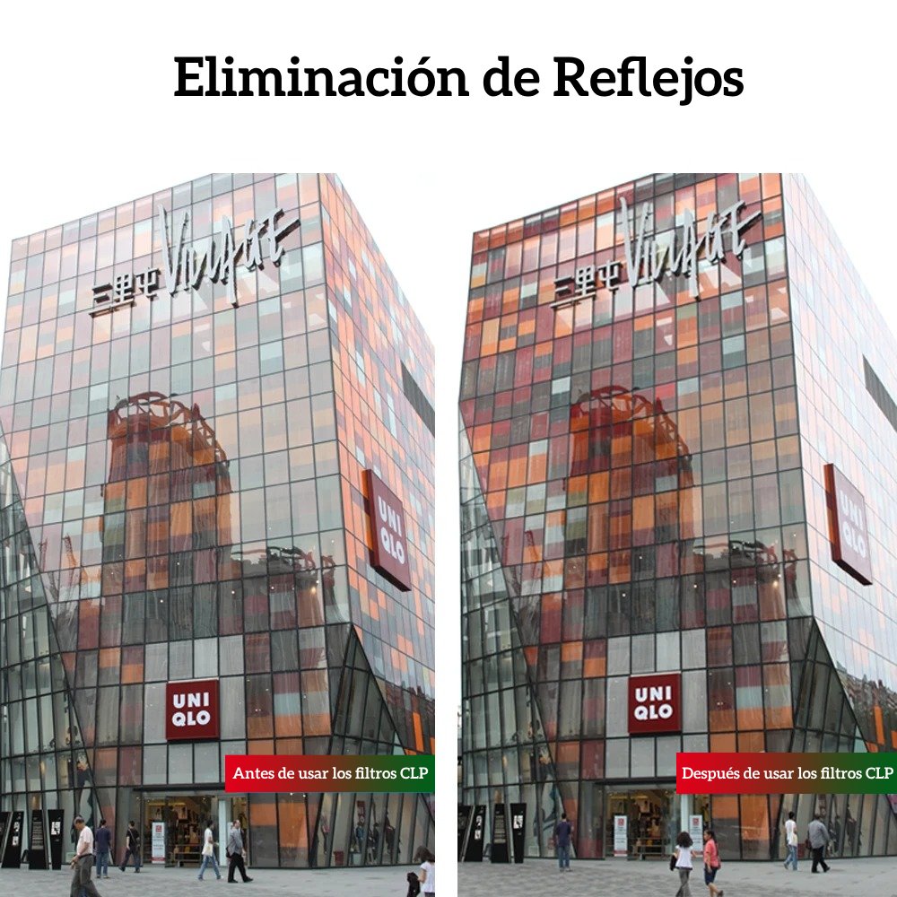 Pack 4 Filtros para GoPro Hero 9/10/11/12 - CLP/ND64/32/16