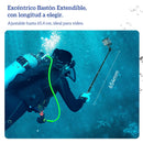 Bastón Selfie Aluminio 65cm para GoPro Insta360 Osmo y Otras