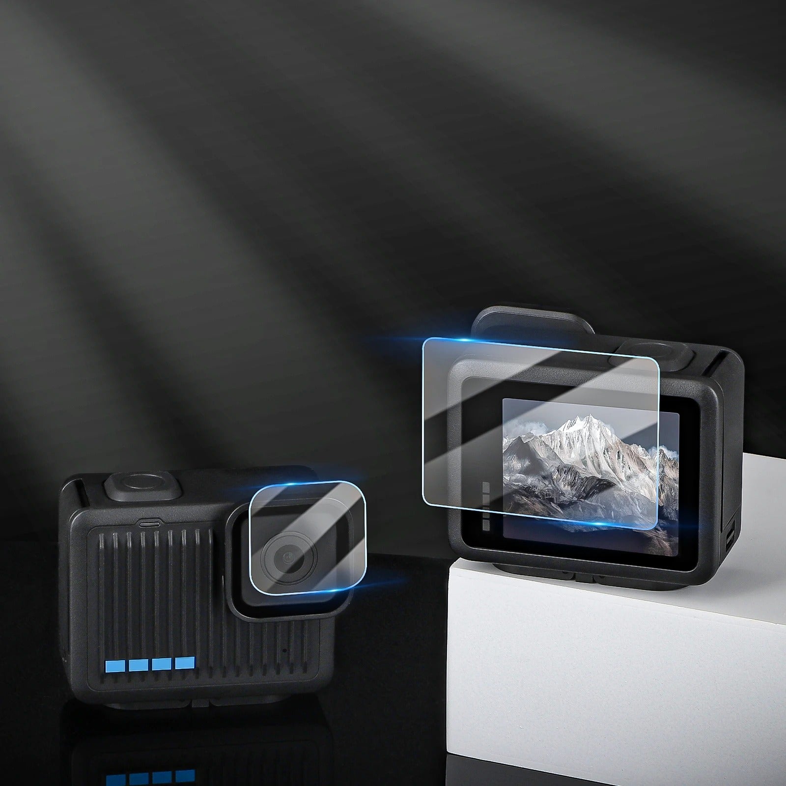 Láminas de Vidrio Templado para GoPro Hero 4K 2024