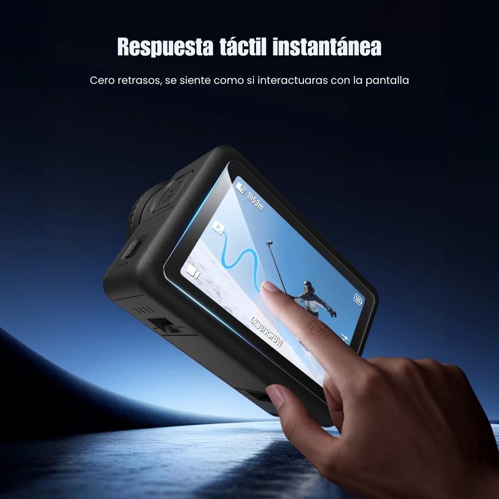 Láminas de Vidrio Templado para DJI Osmo Action 6 - Telesin