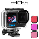 Carcasa Impermeable para GoPro Hero 11/10/9/12/13 + Kit de Filtros
