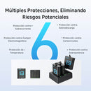 Cargador Triple con 2 Baterias para GoPro 13 Black Telesin