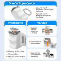 Grip Magsafe con Accesorios y Disparador para Teléfonos