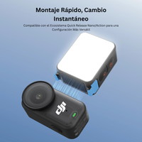 Luz LED Magnética para DJI Osmo Nano / Action 6