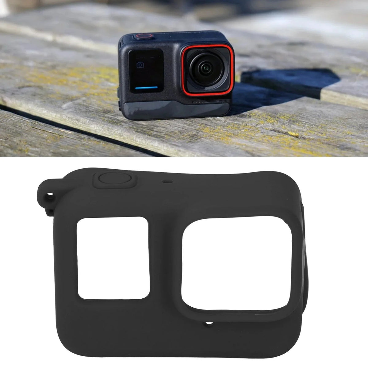 Funda de Silicona + Tapa para Insta 360 Ace Pro - Telesin