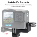 Adaptador Vertical de Aluminio para Go Pro