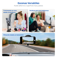 Ventosa Magsafe de Aluminio de Giro 360° para Celular