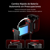 Grip + Jaula Aluminio Empuñadura para DJI Osmo Action 3/4/5