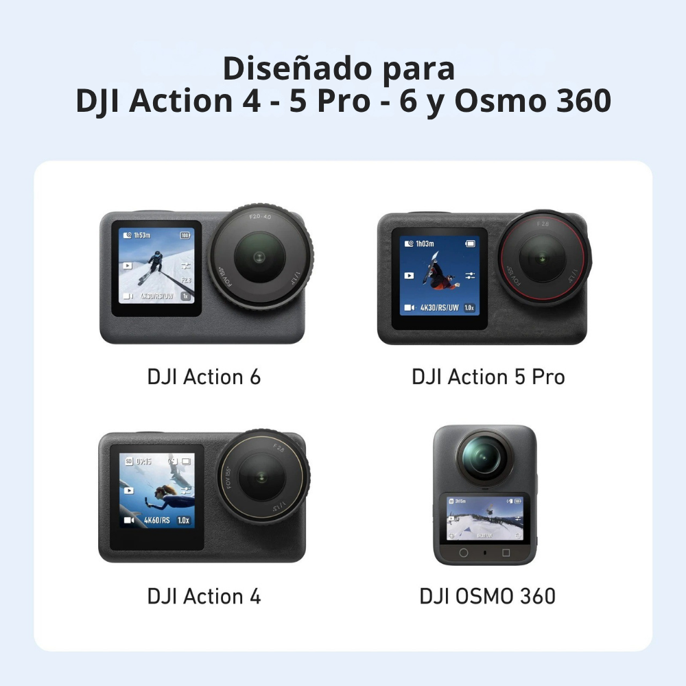 Control Bluetooth DJI Osmo Action 4 5 6 y Osmo 360 - Telesin