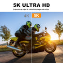 Cámara Acción 5K 30FPS Deportiva Pantalla Dual Touch Innedd