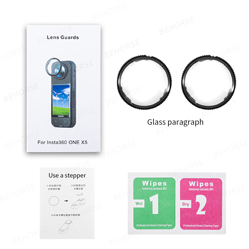 Protector Cubiertas de Lentes para Cámara Insta360 X5