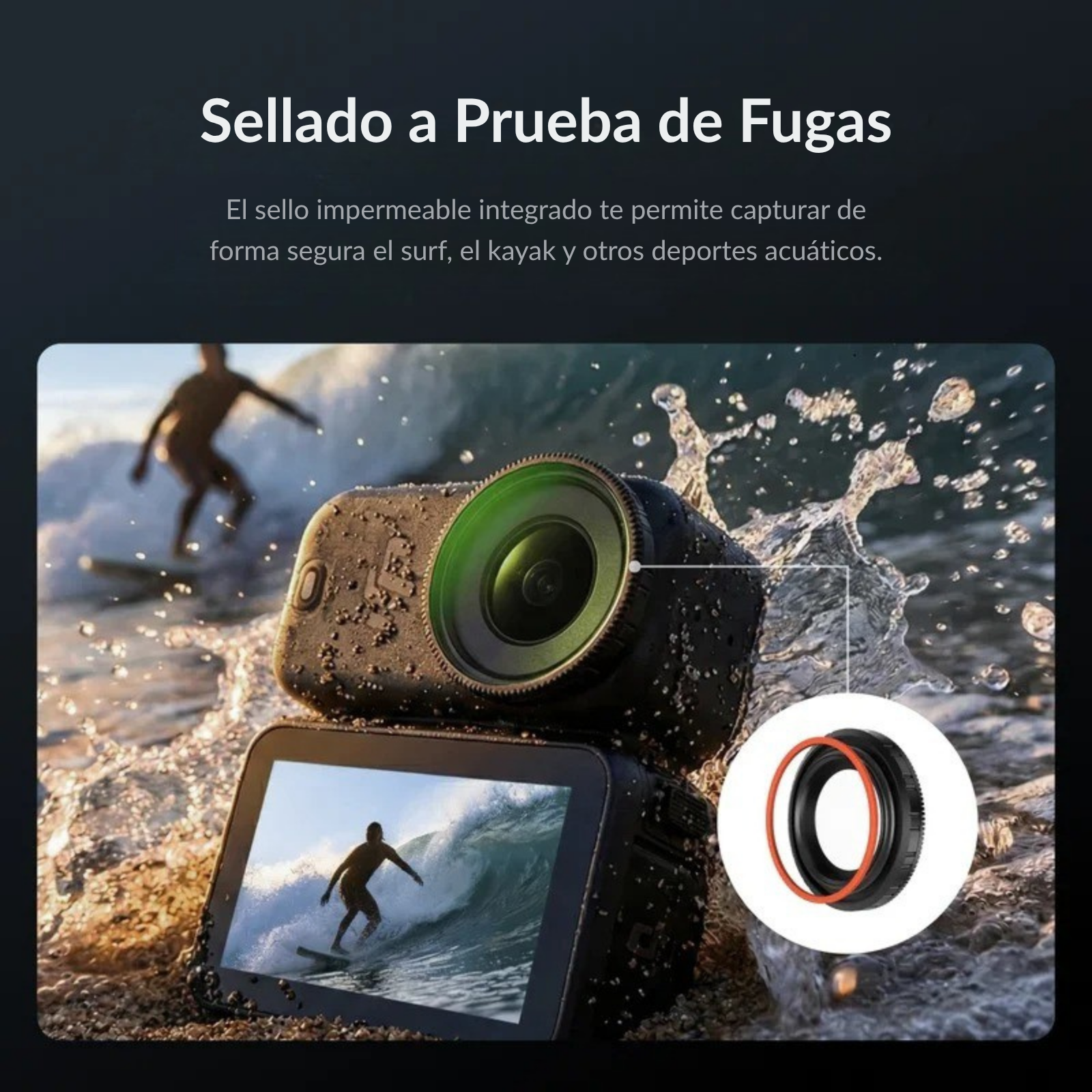 Kit de Filtros para DJI Osmo Nano CPL + ND8 ND16 ND32