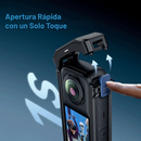 Jaula Aluminio Para Insta360 X4 Protector Cámara Soporte