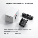Soporte Mochila DJI Osmo Pocket 3 y 4 Montaje POV Manos Libres