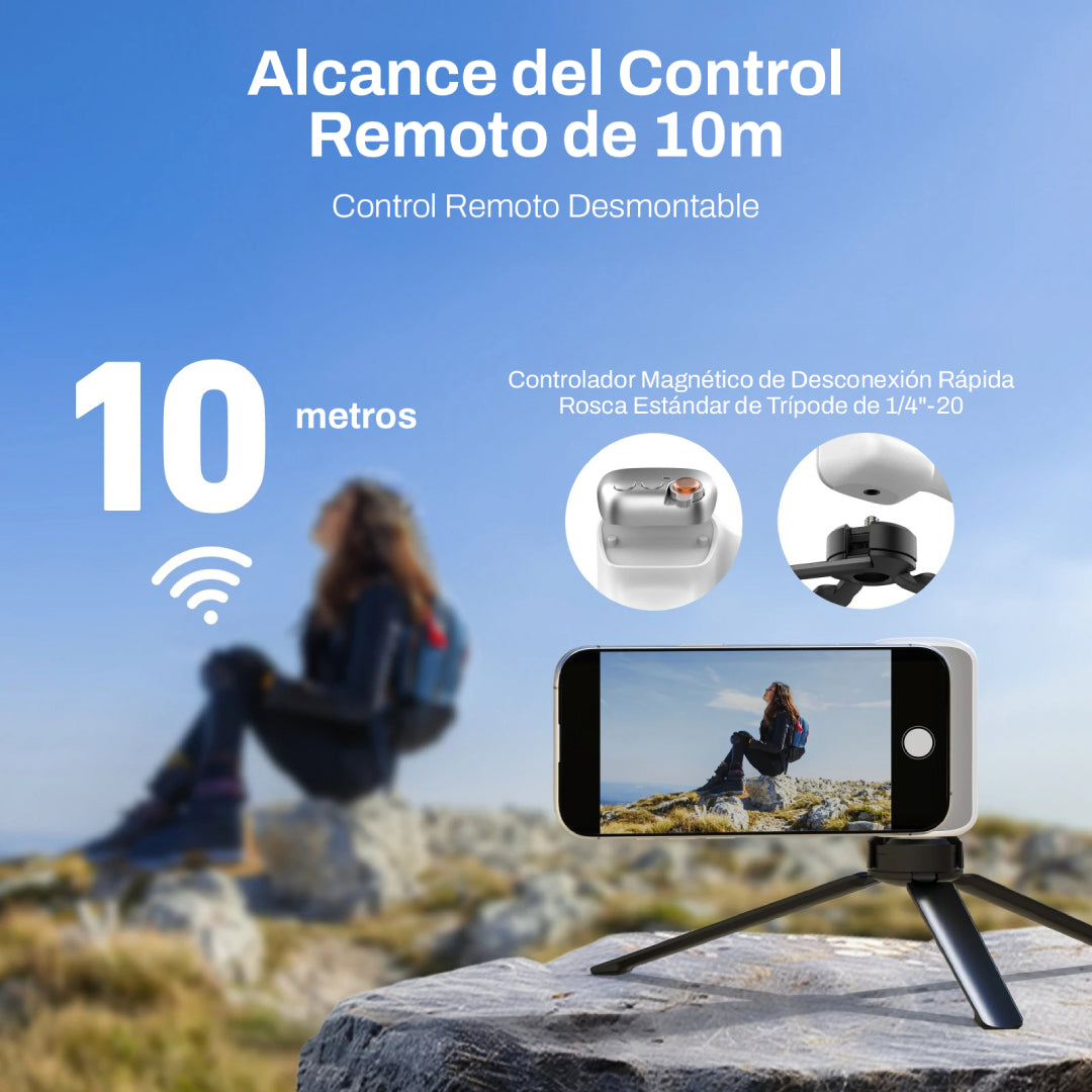 Grip Magsafe con Accesorios y Disparador para Teléfonos