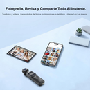 Cámara Pocket 4K 75MP con Gimbal 3 Ejes para Vlog Contenido