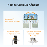 Selfie Stick 1.7m Trípode Apertura Automática Bluetooth