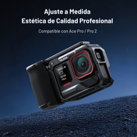 Kit Grip + Jaula Aluminio para Insta360 Ace Pro / Pro 2